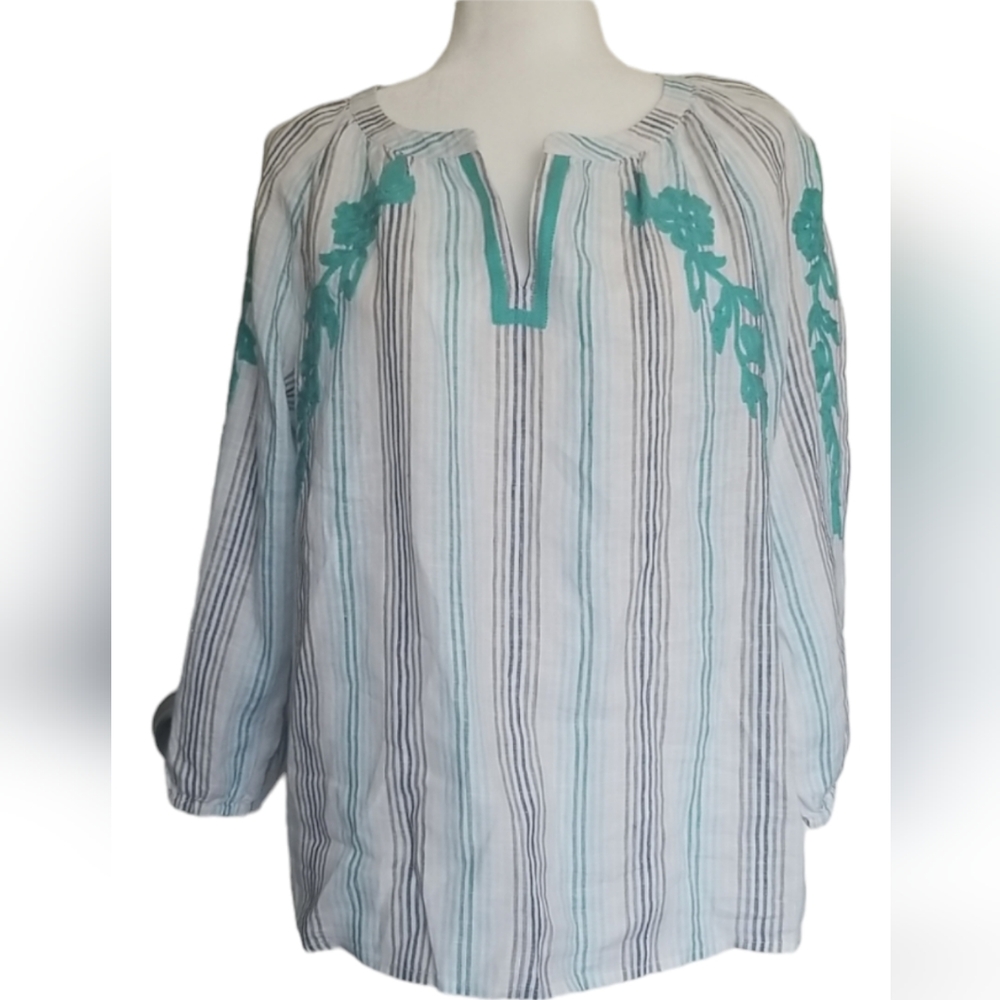 J.Jill Love Linen Size Medium Top